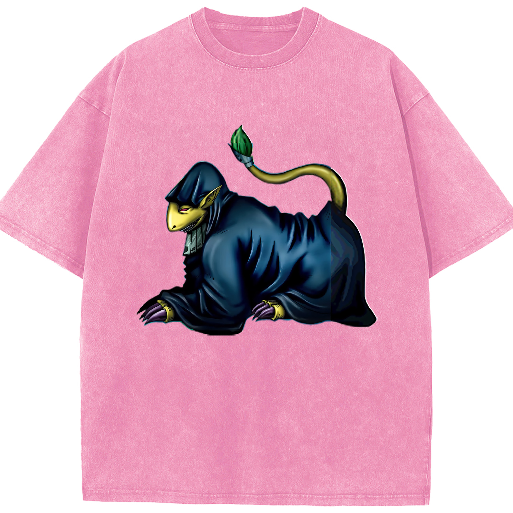 （画像用） 遊☆戯☆王 Yu-Gi-Oh! 綿100% ヴィンテージ風 半袖Tシャツ（フロントプリント）
